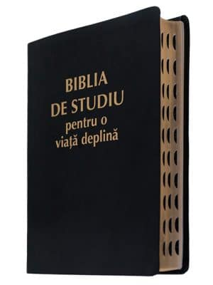 Biblia de studiu pentru o viață deplină TI negru